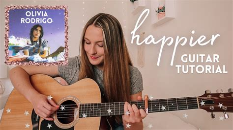 Olivia Rodrigo happier Guitar Tutorial // Beginner Guitar Tutorial // Nena Shelby | Guitar ...