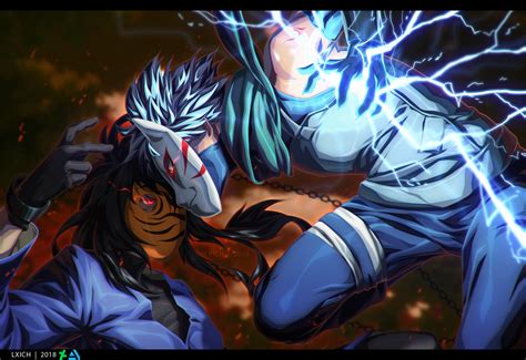 ArtStation - Obito vs Kakashi