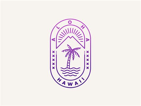 Aloha From Hawaii by Aaron Lee on Dribbble