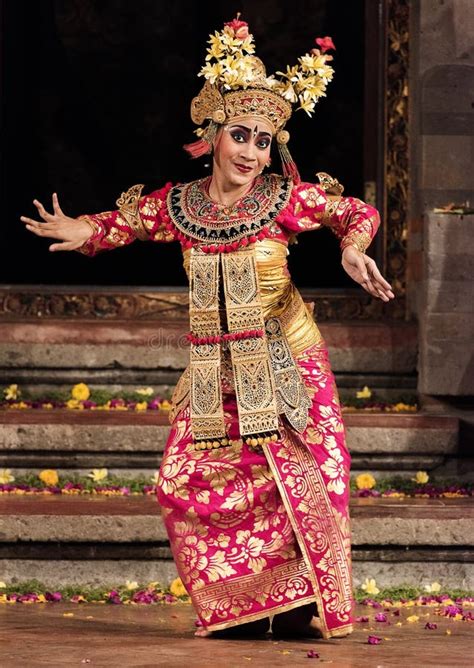 Legong Dance Stage Performance in Bali, Indonesia Editorial Photo ...