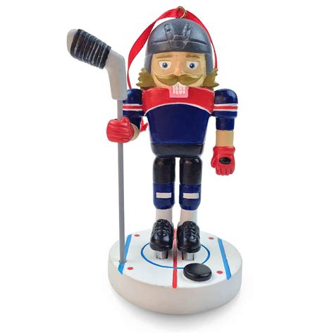 Hockey Nutcracker Resin Ornament | ChalkTalkSPORTS | Hockey christmas, Hockey christmas ...