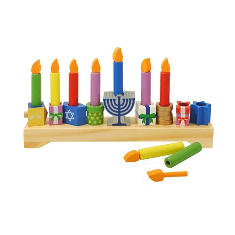 Wooden Play Menorah by KidKraft - Ages 3+