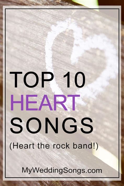 Best Heart Songs - Top 10 All-Time List - Heart The Rock Band