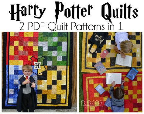 Pieces by Polly: Harry Potter Hogwarts Quilt Patterns Now Available ...