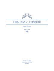 Graham v. Connor Brief.pdf - GRAHAM V. CONNOR CJ 500 Case Brief MARCH ...