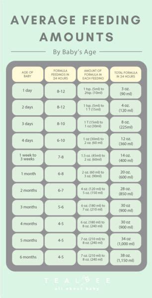 Baby feeding schedule – Artofit