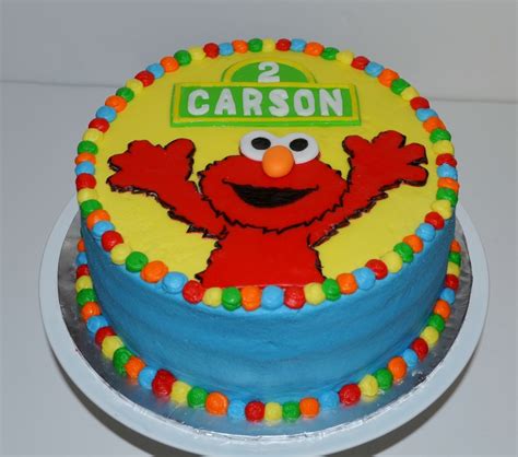 Elmo Birthday Cake Carrot Cake With Cream Cheese Frosting - CakeCentral.com