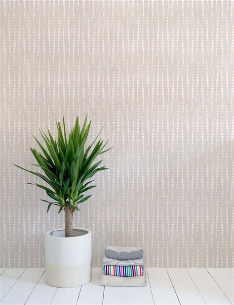 Earthlight Designer Wallpaper in Ashlar 'White and Neutral Tan' | Paint colors benjamin moore ...