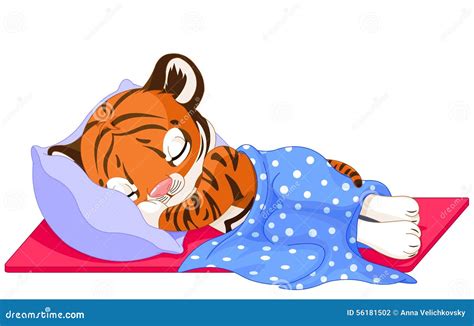 Sleeping Tiger Cub Royalty-Free Stock Image | CartoonDealer.com #25219180