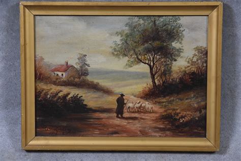 Images for 579978. AT LINDSAY. oil on canvas, signed, dated 1916 ...