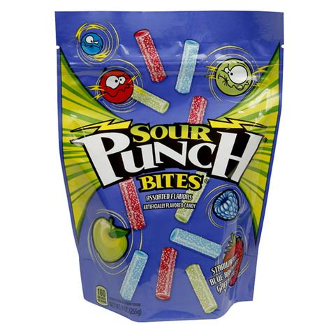 Sour Punch Bites Assorted 9.0 Oz (Pack of 2) - Walmart.com - Walmart.com