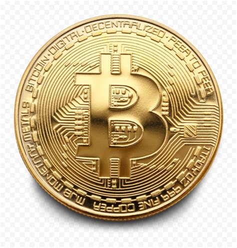 HD Realistic 3D BTC Cryptocurrency Coin PNG | Citypng