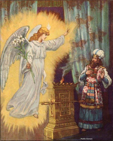 NT011B.Zechariah and Angel | Bible drawings by Otto Semler a… | Flickr