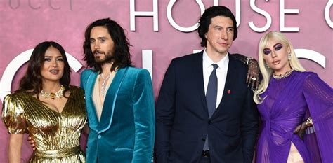 Adam Driver, Jared Leto, & Salma Hayek Join Lady Gaga at ‘House of ...