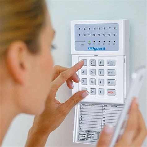 Blueguard alarm system including wiring and installation - Mguard