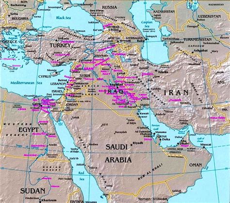 The Fascinating Story Of Ancient Middle East Maps: A Complete Guide ...