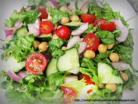 Healthy Garden Salad - My Culinary Adventures