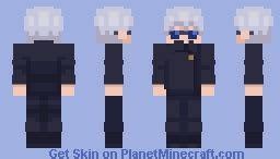 Gojo Satoru Minecraft Skin