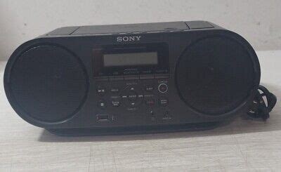 Sony ZS-RS60BT CD / AM / FM / AUX / USB Boombox with Bluetooth Tested ...