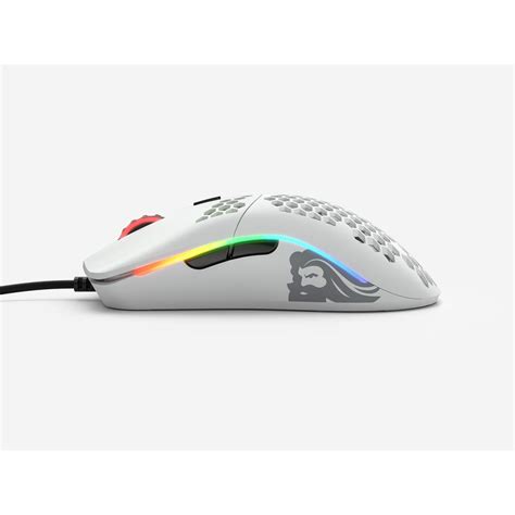 Glorious Model O (Matte white) Gaming Mouse 12000DPI Pixart 3360 Optical Sensor RGB 69G ...