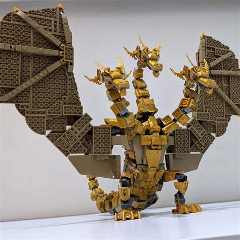 Check Out This Brilliant And Majestic LEGO MOC King Ghidorah By ...