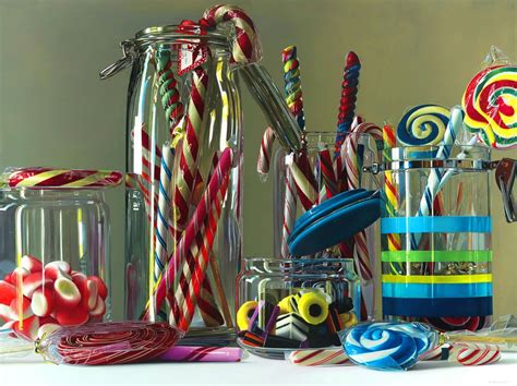 Design Stack: A Blog about Art, Design and Architecture: Hyper-realistic Candy Paintings