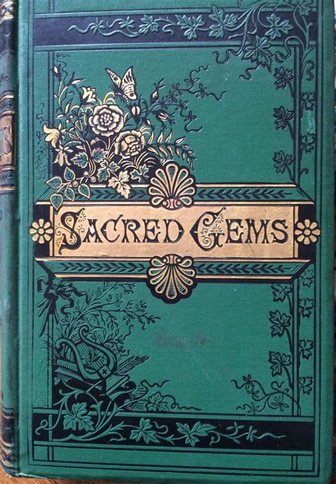 Sacred Gems - a collection of English Poetry - 1893. | Victorian books, Vintage book covers ...