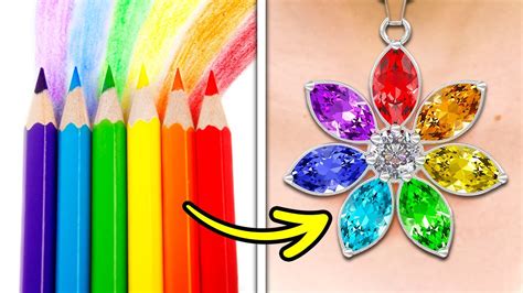 27 Colorful DIY Crafts To Help You Look Gorgeous - YouTube