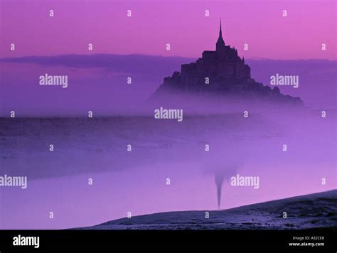 Mont St Michel, Manche, Normandy, France Stock Photo - Alamy