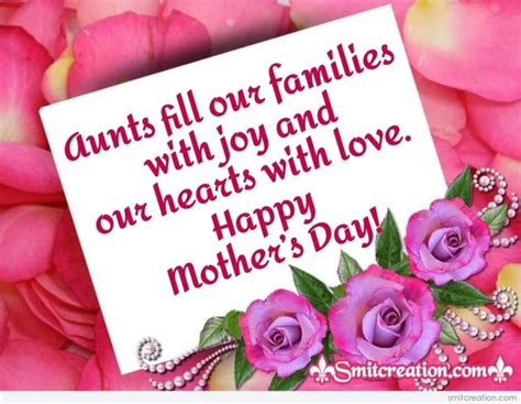 Happy Mother’s Day Card for Aunt - SmitCreation.com