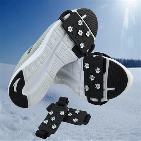 Aliexpress.com : Buy BSAID1Pair Silic Ice Grippers Snow Ice Climbing Anti Slip Spikes Grips ...