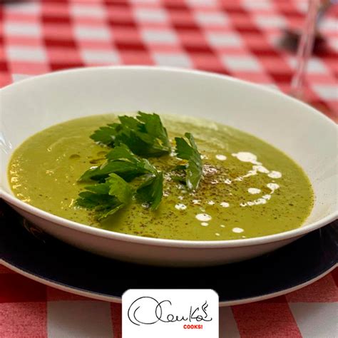 Celery Soup - Olenka Cooks