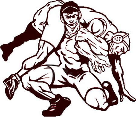 High school wrestling clipart 3 - WikiClipArt