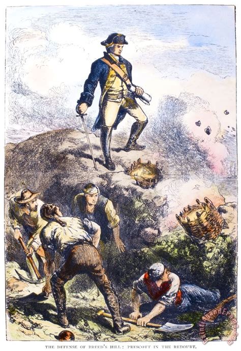 Others Battle Of Bunker Hill, 1775 painting - Battle Of Bunker Hill, 1775 print for sale