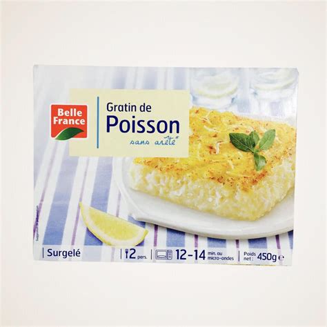 Gratin de poisson sans arête BF 450g