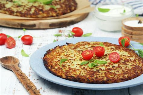 Rosti - Swiss Dish Made of Grated Potato Stock Photo - Image of ...