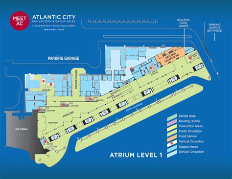 Atlantic City Convention Center Floor Plan - floorplans.click