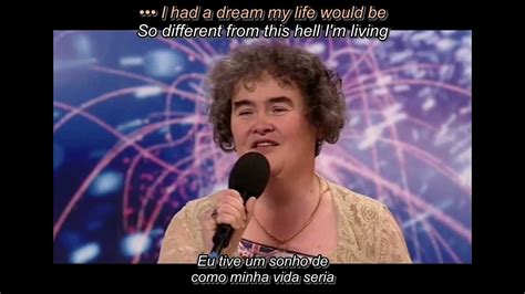 Susan Boyle ♪ I Dreamed A Dream ♪ Legendado ♪ Britain's Got Talent 2009 ♪ HD Video - YouTube