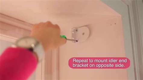 How to install a roller blind - The Bloc Standard Roller blind - YouTube