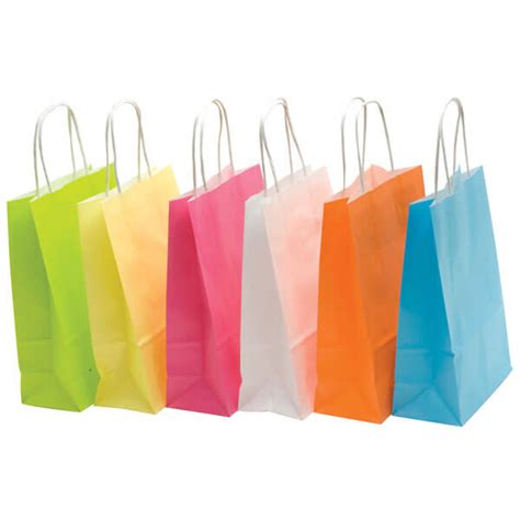 Coloured Paper Bags Paper Loop Handles - Magnet Packaging Pty Ltd.Magnet Packaging Pty Ltd.