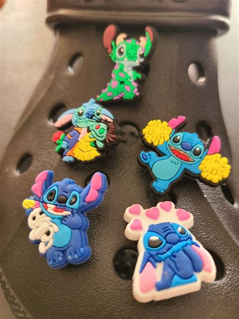 Croc Shoe Charms Stitch - Etsy | Croc jibbitz ideas, Crocs, Croc charms