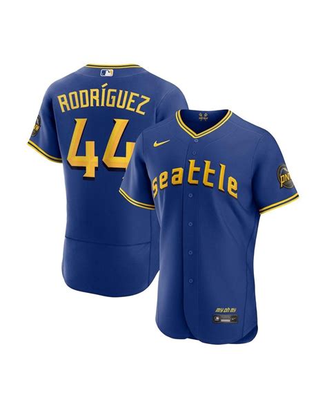 Nike Julio Rodriguez Royal Seattle Mariners 2023 City Connect Authentic ...