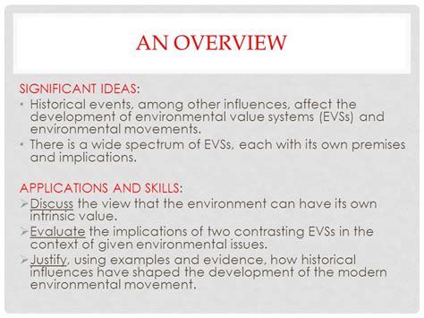 Topic for presentation on environment. Environmental Ideas That Are ...