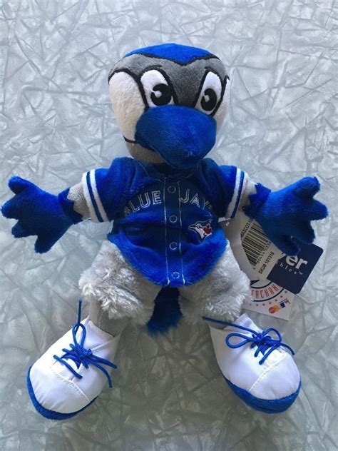 NWT Toronto Blue Jays Ace Plush Mascot 11" Forever Collectible Genuine Merch MLB # ...