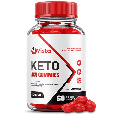 Vista Keto ACV Gummies Ketogenic Weight Management Support Apple Cider ...