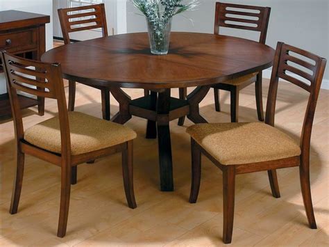 Home Priority: Outstanding Round Expandable Dining Table Designs