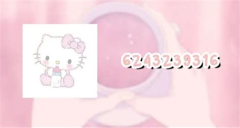 not mine 🚫 in 2023 | Hello kitty pictures, Kitty cafe, Bloxburg decals codes