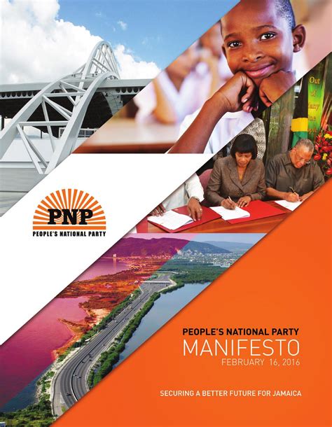 PNP Manifesto 2016 by The People's National Party - Issuu