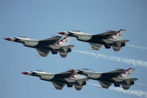 Air show,thunderbirds,military,us air force,aircraft - free image from ...