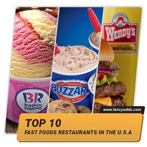 Top 10 Fast Food Restaurants in the United States | Most Popular Fast Food Restaurants in the ...